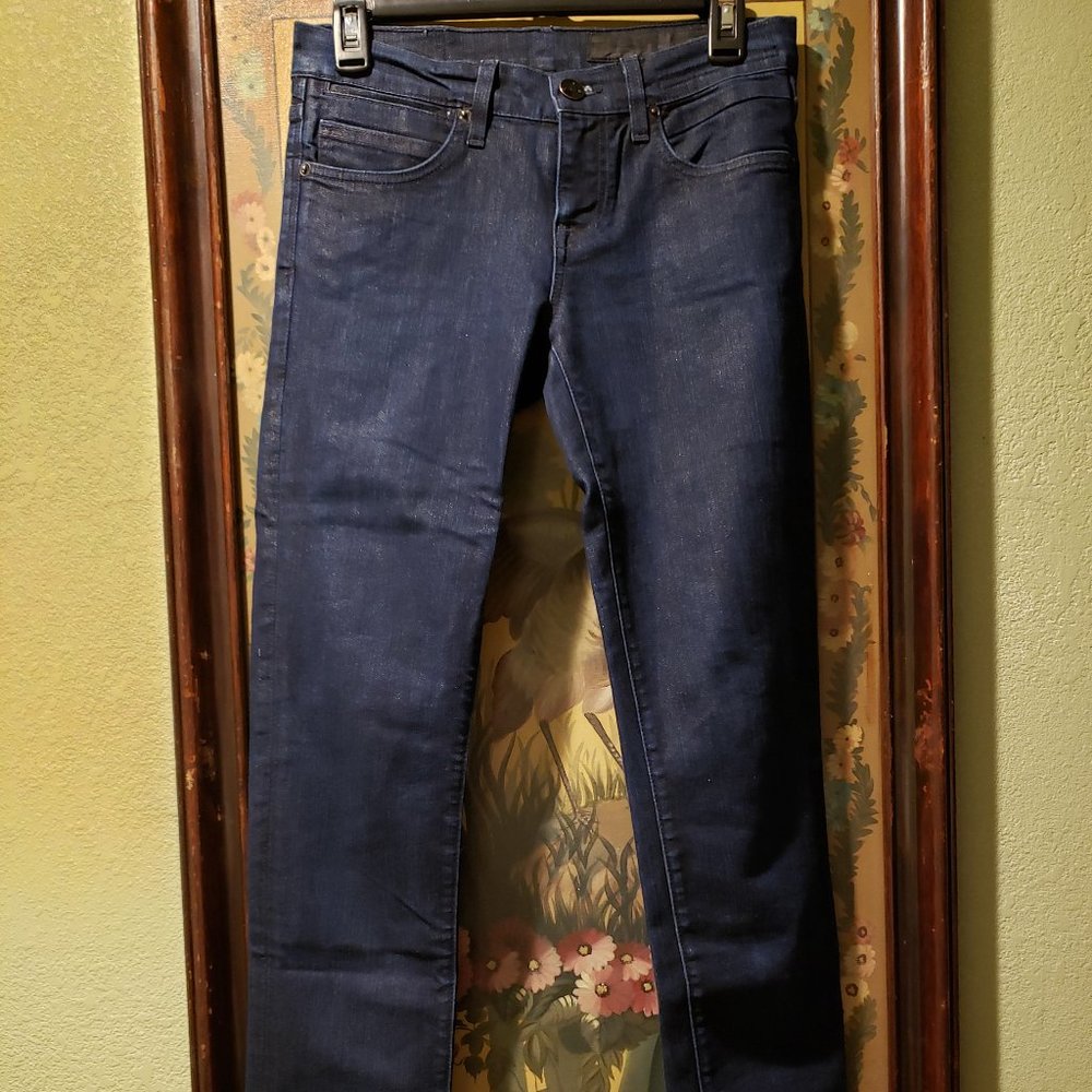 Kevin dark blue skinny denim